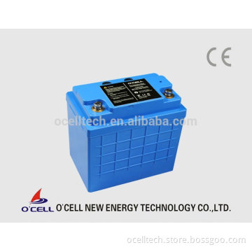 2016 hot OCELL Lithium Deep Cycle battery 12V40Ah LiFePO4 Battery Pack for Portable Power